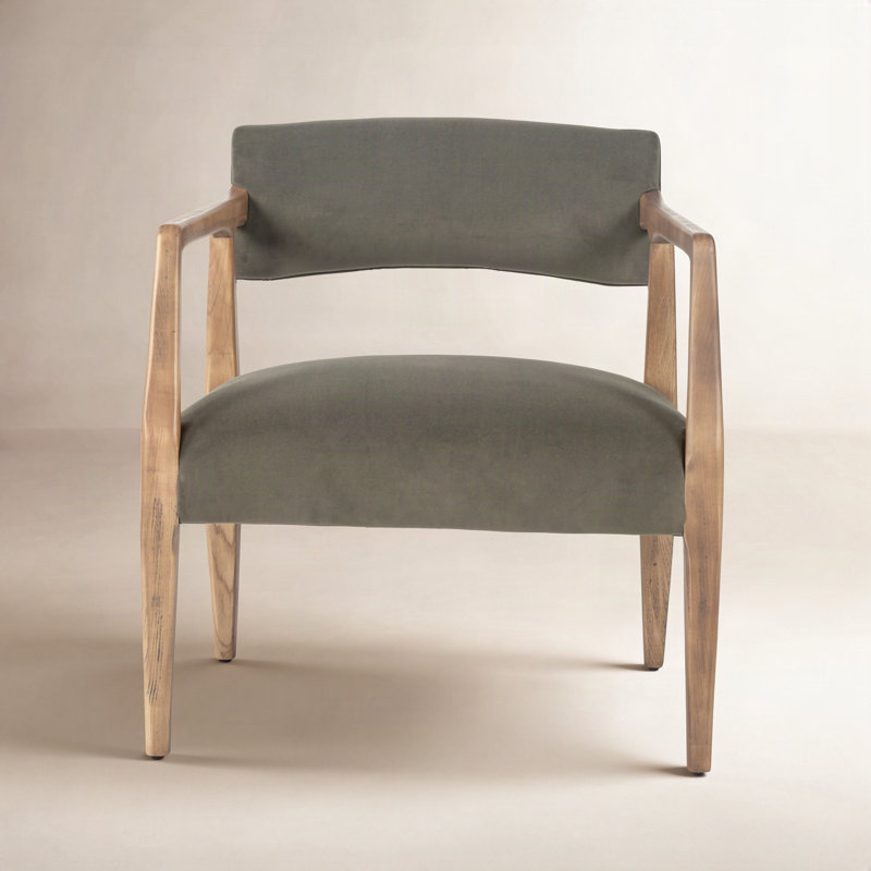 Tyler 22" Armchair, Loden Performance Velvet
