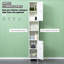 Freestanding Tower Cabinet,Tall Bathroom Storage Cabinet,Foyer Storage Cabinet