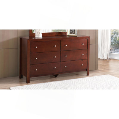 Commode 6 tiroirs avec boutons