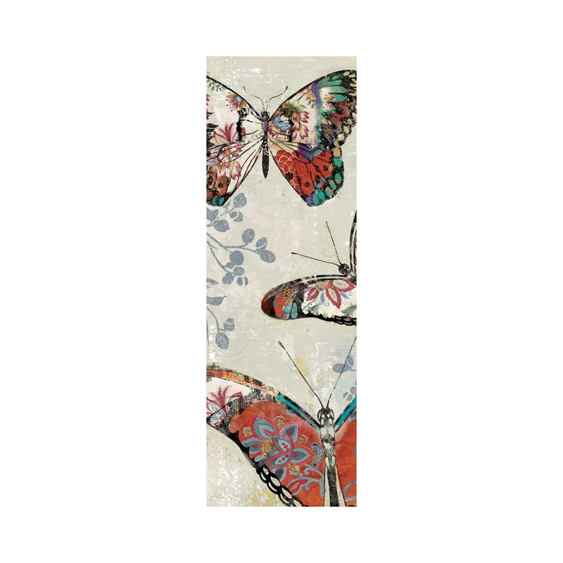 Flight Of Fancy II by Asia Jensen - No Frame Painting on Canvas, 152.4 cm H x 50.8 cm W x 3.175 cm D