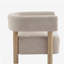 Fauteuil d'appoint rembourré Boucle