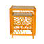 Swirl Glass Nesting End Table-776610720