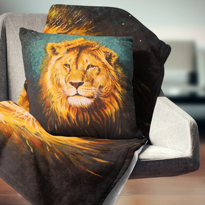 Coussin The Lion of Judah - Animal Print