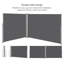 Auvent de terrasse rétractable double 236,5 po-96057296-85439483