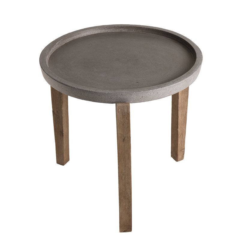 Jamya Round Outdoor Side Table , 50cm cm W 51.5cm cm D