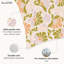 Coussin intérieur / extérieur Retro Floral