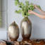 Vase en aluminium de conception transitionnelle