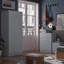 Lycinda 2 Door Double Wardrobe - Matt Finish, Scratch Resistant, Brushed Chrome Metal Handles-1155011231