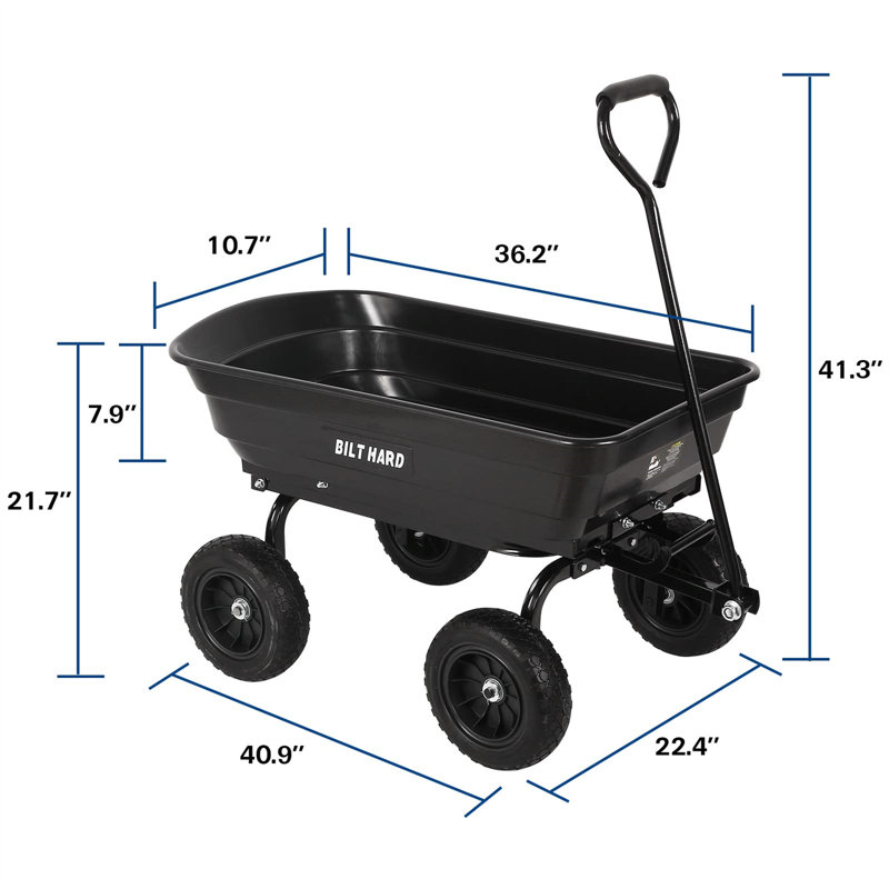 Heavy-Duty Garden Cart Garden Carts
