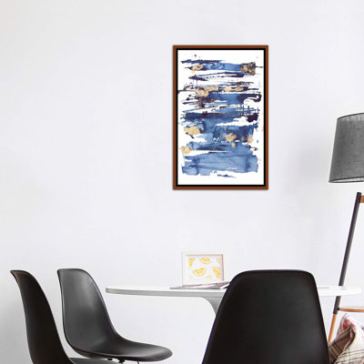 «Blue Rapture II» par Julia Contacessi - reproduction d'art encadrée