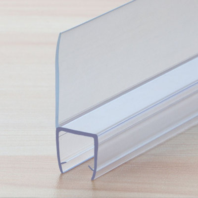 H Type Bathroom Seal 3/8"(10mm) H-Type 22.5" (57.2cm) Long - 4 Pieces