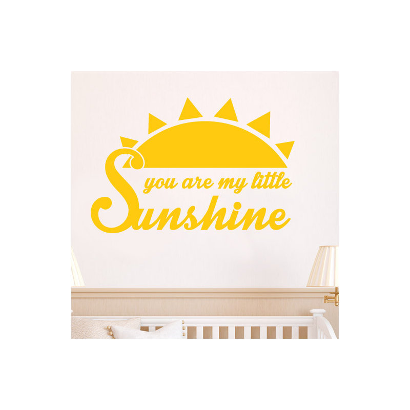 Wall Decal, Dark Yellow, Large