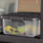 Sterilite ShelfTotes Clear Latched Plastic Storage Container-62345302-62345303