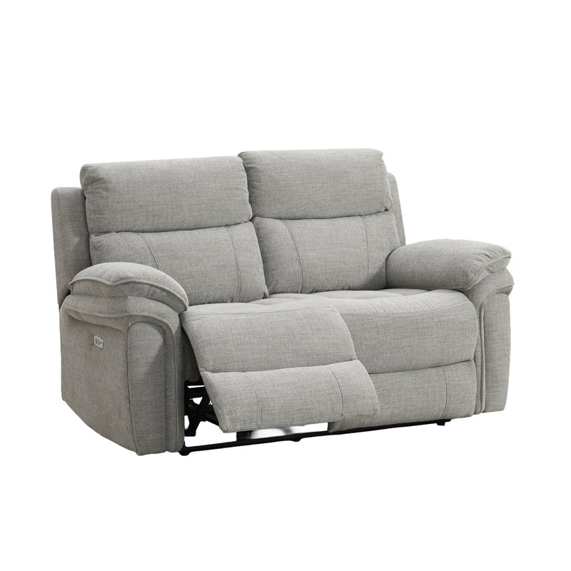 Coombs 2 Seater Electric Reclining Loveseat, Grey