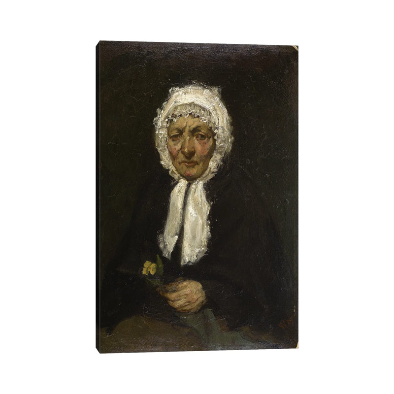 La Mère Gérard, reproduction d'art sur toile tendue, 18 po x 12 po, Toile tendue avec châssis, Sans cadre