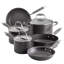 Anolon Advanced Home Hard Anodized Nonstick Cookware Pots and Pans Set, 9 Piece-787014929