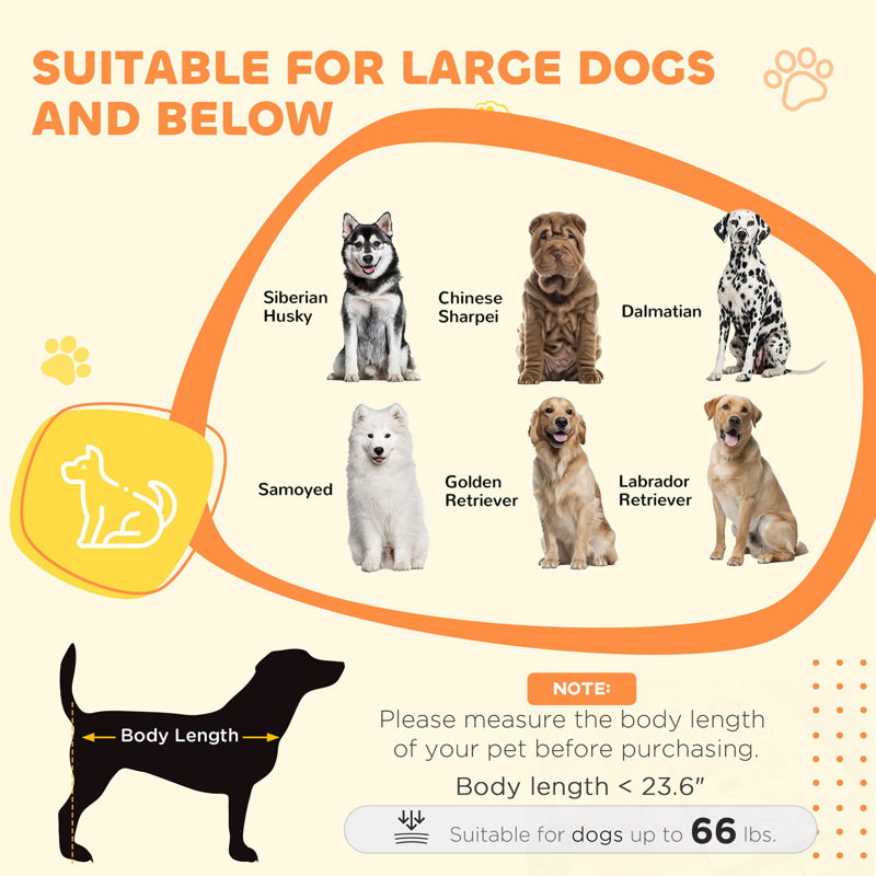 Cage pour chien avec 2 portes et tapis antidérapant réglable