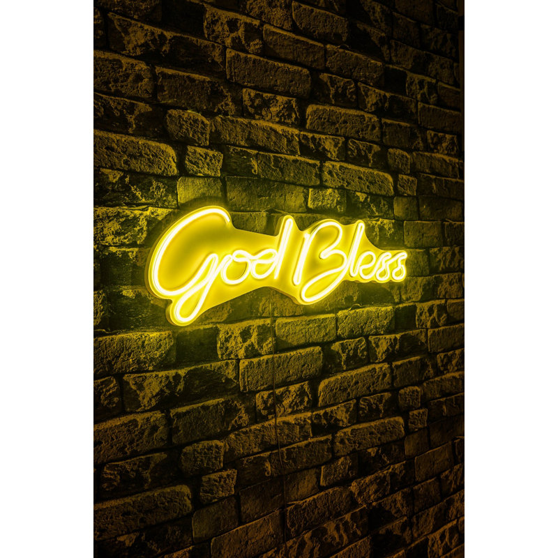 Bande lumineuse néon flexible, jaune imperméable, 23,6 po x 7,9 po x 0,8 po | DC 12 V, 350 lumens, 4200 K | Mousse de PVC durable, adaptateur 12V 4A inclus | Parfait pour la décoration intérieure, les fêtes et les événements