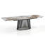 Dakya Extendable Metal Base Dining Table-517446654