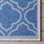 Tapis bleu Kehr Lattice-74721511
