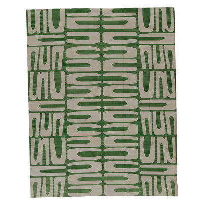 Flatweave Wool Area Rug
