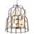 18 - Light Dimmable Geometric Chandelier