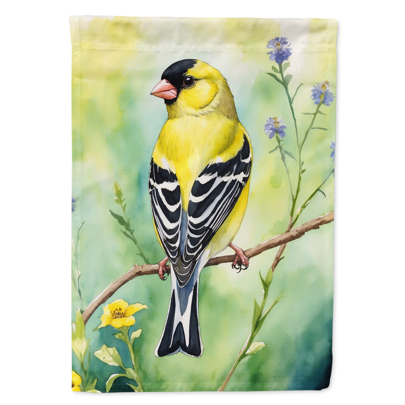 Drapeau pour la maison, Chardonneret américain