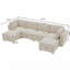 Canapé modulaire modulaire, canapé convertible avec rangement, ensemble de canapé pliant multifonctionnel en tissu-1784039030