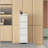 4 Drawer Metal Locking Vertical File Cabinet On Wheels – Heavy-Duty Lockable Cabinet For Home & Office-1674088027