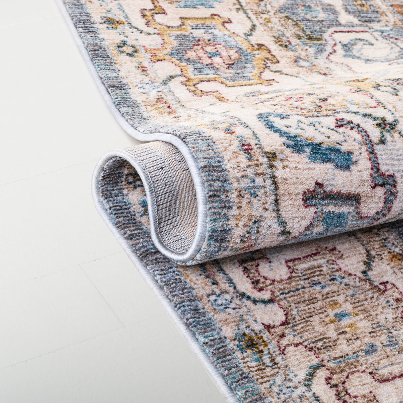 Tapis oriental Lauren Raplph Lauren 1420 Performance, Rond 6 pi 7 po