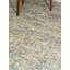 Bleu | Tapis d'intérieur beige fait à la main 100% laine-716660585