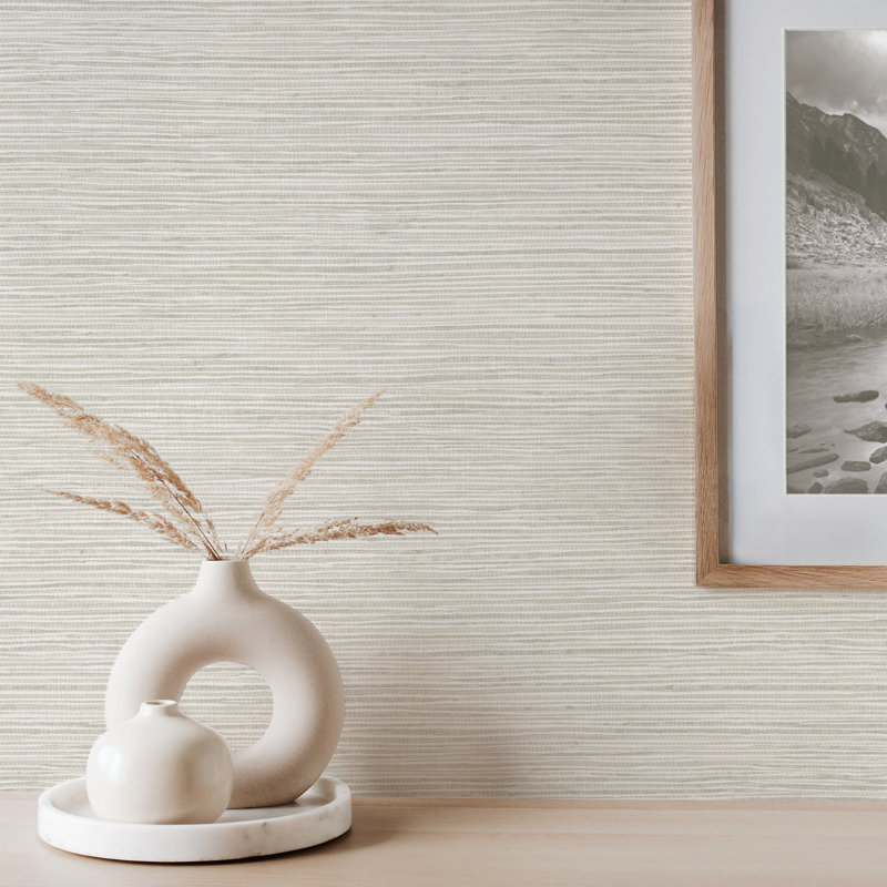 17 Stories 10.5m x 52cm Fusion Plain Wallpaper Roll, Grey