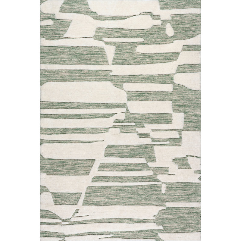  Tapis en laine Babai New Zealand, Rectangle de 5 pi x 8 pi