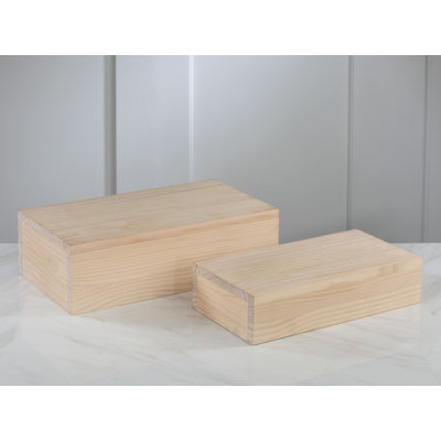 Wooden Crates/Risers Set of 2