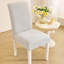 Ensemble de 4 housses extensibles de chaise de salle à manger en jacquard, housses élastiques de chaise Parsons, ensemble de 4-1195149002