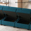Ensemble de canapé modulaire en mélange de polyester 3 pièces Kimbrel-1836323912