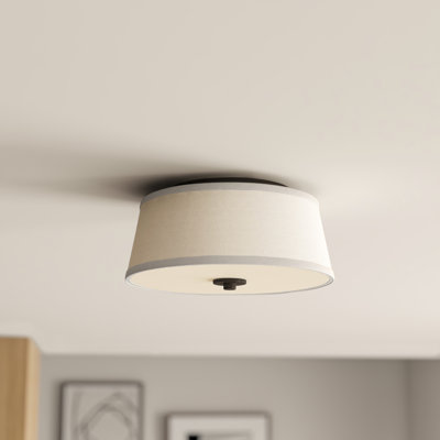 Alverce Fabric Flush Mount