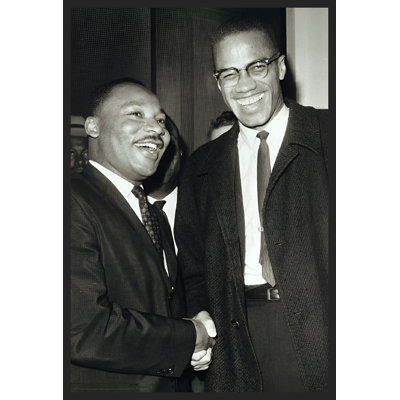 " The Meeting - Malcolm & MLK "