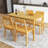 Arny Solid Wood Base Dining Table