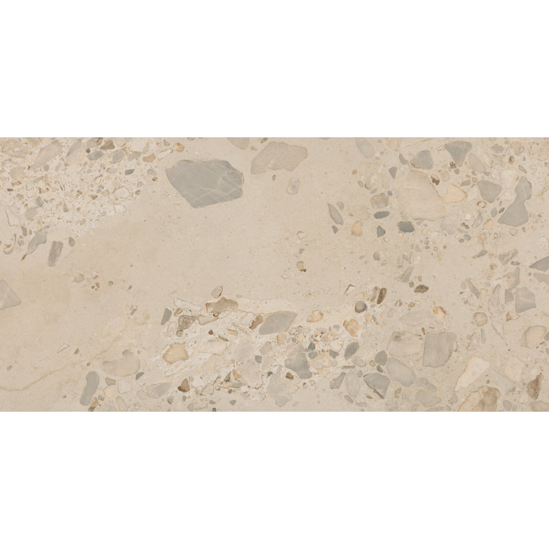 Daltile Sand and Stone 24 x 48 Floor Tile (2 PC Per Carton) (15.54 SQFT Per Carton), Basin