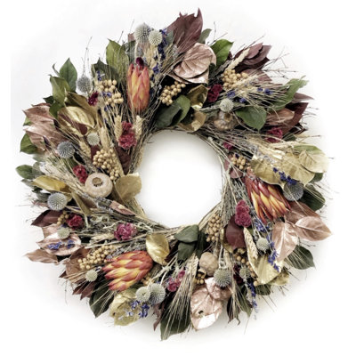Handcrafted Dried Mixed Assortment Wreath