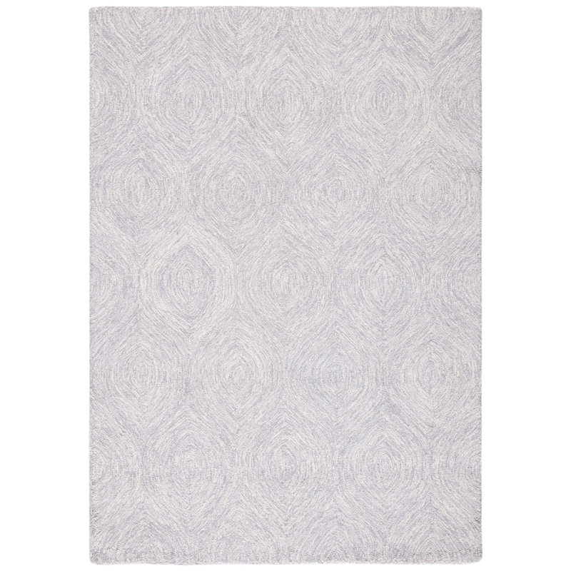 Vedika Hand Tufted Wool And Cotton With Latex Abstract, Rectangle 5' x 8'