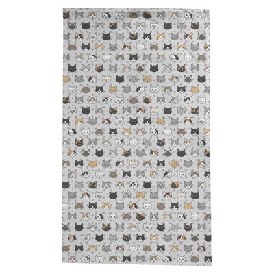 Avicia Kitty Cat Pattern Tablecloth