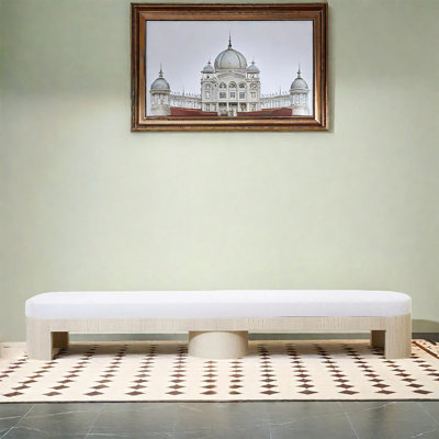 Banc simple à couches multiples pour centre commercial