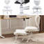 Chaise ergonomique pivotante à pieds croisés, chaise de bureau à hauteur ajustable et pivotante à 360 °, chaise de méditation et Adha avec support pour le dos, maison et bureau, chaise de yoga, beige-509516967-509516965