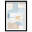 Perimeter Blue (III) Shadowbox Abstract Print by Oliver Gal, Black Frame, 10 x 15-1316049440-1316049446
