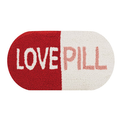 Coussin en laine Love