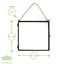 Nicola Spring - Hanging Metal Photo Frames-114190889-114190894-114190895