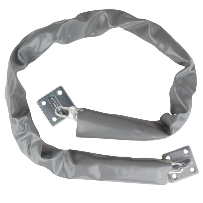 Brushed Chrome Heavy-Duty Adjustable Chain Guard