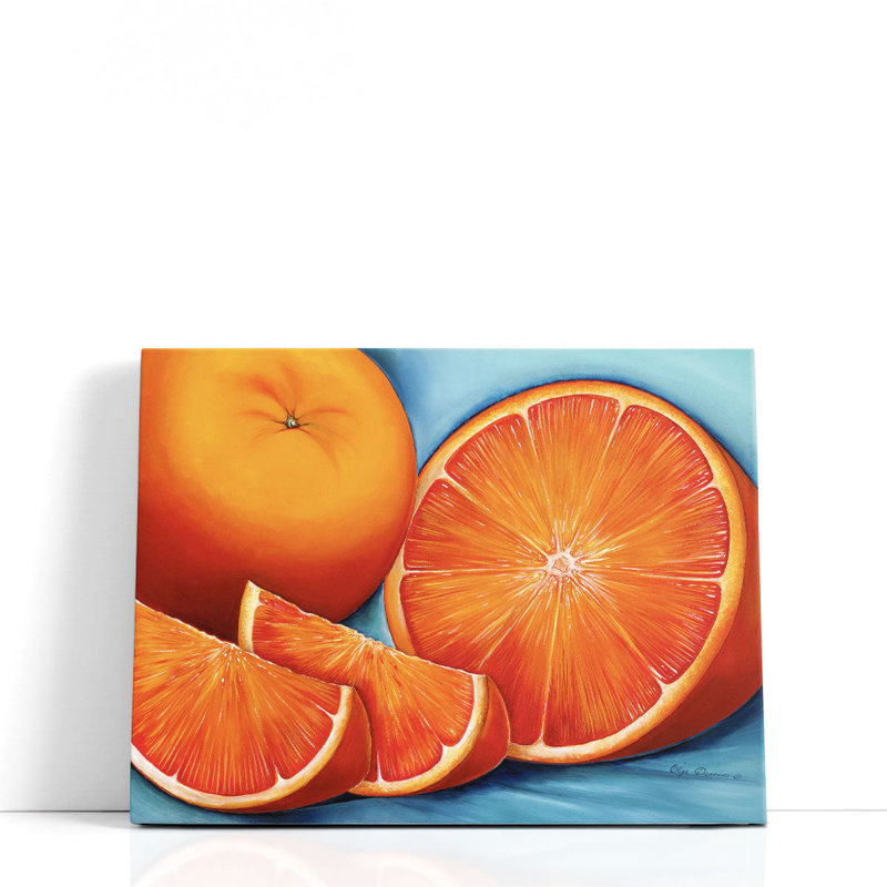 Oranges - Canvas Print Wall Art, 24" H x 30" W